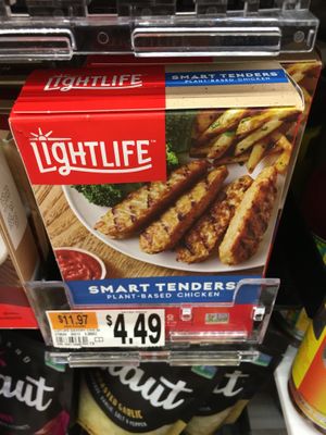 Vegan chicken at Giant Food in Alexandria