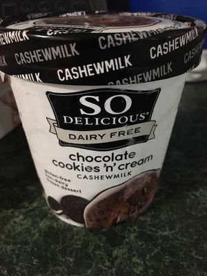 Vegan ice cream at Giant Food in Alexandria