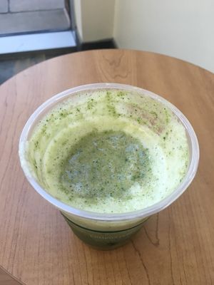 Vegan smoothie at Southside Dining Hall in Fairfax