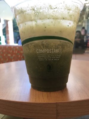 Green pineberry deliciousness at Southside Dining Hall in Fairfax