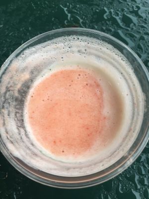 Vegan smoothie at Southside Dining Hall in Fairfax