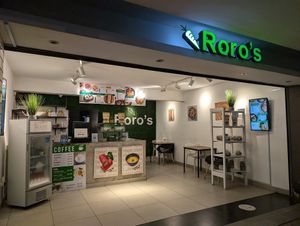 You can sit outside at the food court at Roro's in Nairobi