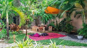 Garden chill area at The Native in Weligama