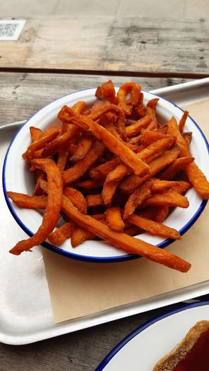 Sweet potato fries at BrewDog - Outpost in Dublin
