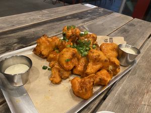Spicy cauliflower  at BrewDog - Outpost in Dublin