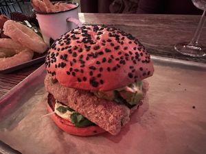 Burger  at BrewDog - Outpost in Dublin