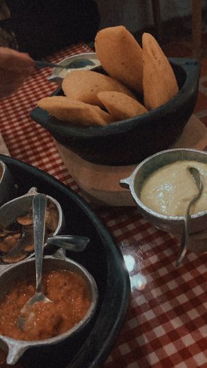 Empanadas at Casa Omedeto in Armenia