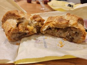 Potato and mushrooms at Piroshky Piroshky - 4th Ave in Seattle