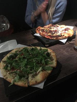 CBR Pesto and Mediterranean Pizzas at Virtuous Pie in Victoria