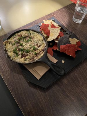 Artichoke dip  at Virtuous Pie in Victoria