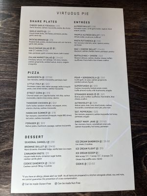   at Virtuous Pie in Victoria