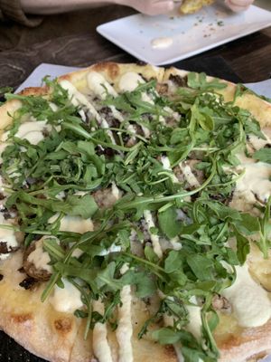 Arugulaa  at Virtuous Pie in Victoria