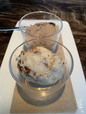 Salted Caramel and Mochaa  at Virtuous Pie in Victoria