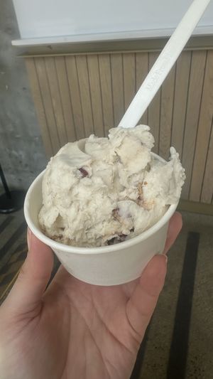 Buttered maple pecan ice cream   at Virtuous Pie in Victoria