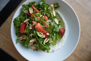 Berry Ricotta Salad at Virtuous Pie in Victoria