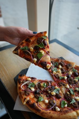 Don Ricotta Pizza at Virtuous Pie in Victoria