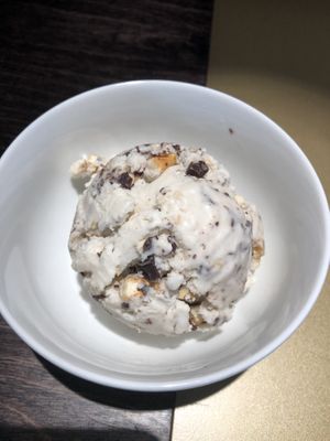 Salted Caramel + Choc Pretzel Ice Cream  at Virtuous Pie in Victoria