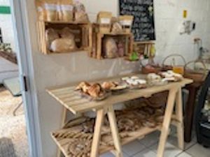 Bread offerings at Panneria in Playa Del Carmen