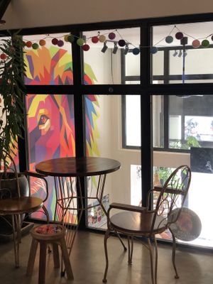 Seats  at GIVE Kefir in Siem Reap