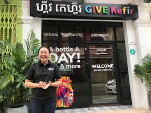  at GIVE Kefir in Siem Reap