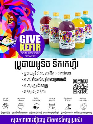  at GIVE Kefir in Siem Reap