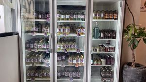 Products  at GIVE Kefir in Siem Reap