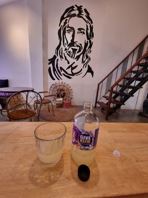 relax place at GIVE Kefir in Siem Reap