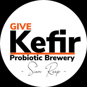 GIVE Kefir logo at GIVE Kefir in Siem Reap