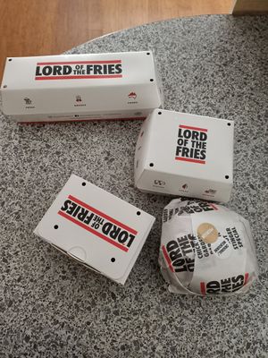 Take away at Lord of the Fries in Fortitude Valley