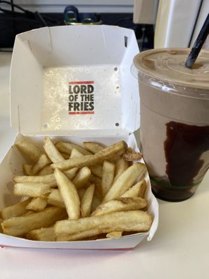 Worlds best peanut butter shake. I’m addicted  at Lord of the Fries in Fortitude Valley