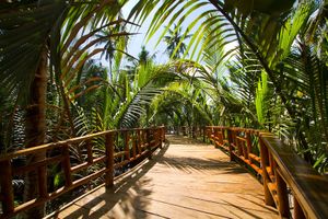 The Love Bridge at Sabay Beach in Kampot