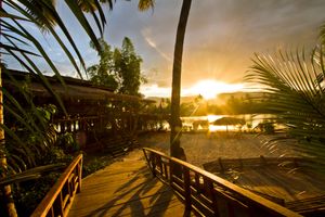 Sabay Beach Restaurant at Sabay Beach in Kampot