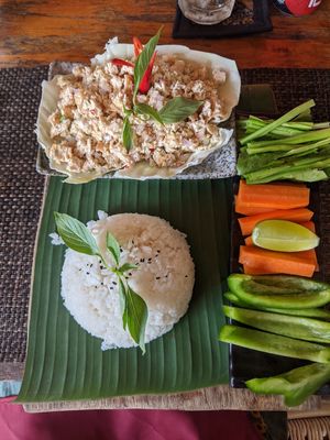 Lart Tofu at Sabay Beach in Kampot