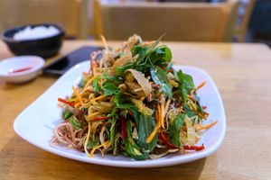 banana flower salad at Phuoc Duyen Chay in Ho Chi Minh City