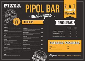 Carta at Pipol Bar in Alhaurin De La Torre