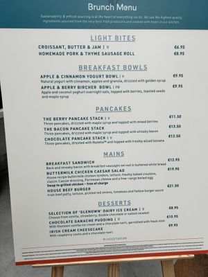 Only one vegan breakfast option; offer a vegan English breakfast  at DUB - The Fallow - T2 in Dublin