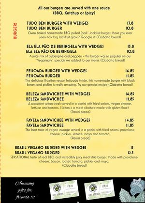  at Brasil Vegano Cafe in Guildford