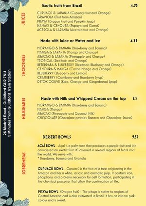  at Brasil Vegano Cafe in Guildford