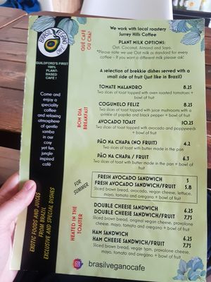  at Brasil Vegano Cafe in Guildford