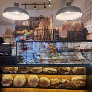 Pão bom aos molhos at Odete Bakery in Porto