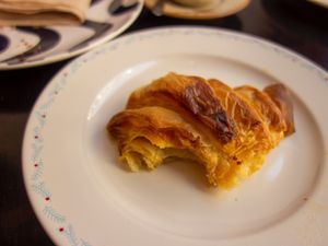 Croissant at Odete Bakery in Porto