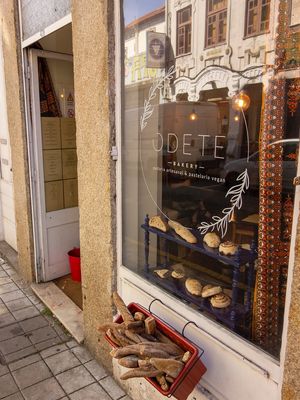 Front/entrance at Odete Bakery in Porto