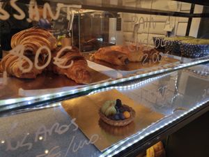 Pastry at Odete Bakery in Porto
