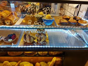 Bakery goods at Odete Bakery in Porto