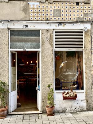  at Odete Bakery in Porto