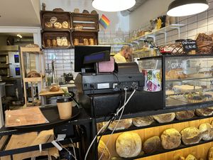   at Odete Bakery in Porto