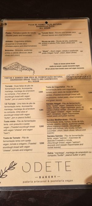  at Odete Bakery in Porto