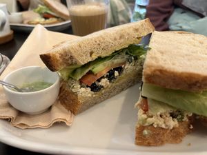 Mediterranean Sandwich  at Odete Bakery in Porto