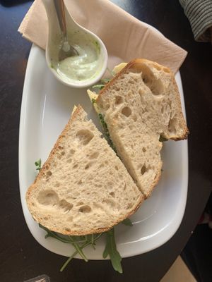 Cheese and ham bread   at Odete Bakery in Porto