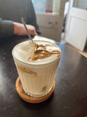 Dalgona Coffee at Odete Bakery in Porto